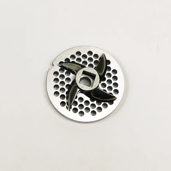 Professional quality stainless steel 12#2232# meat grinder Flat plate and knife mincer round disc for use | Бытовая техника