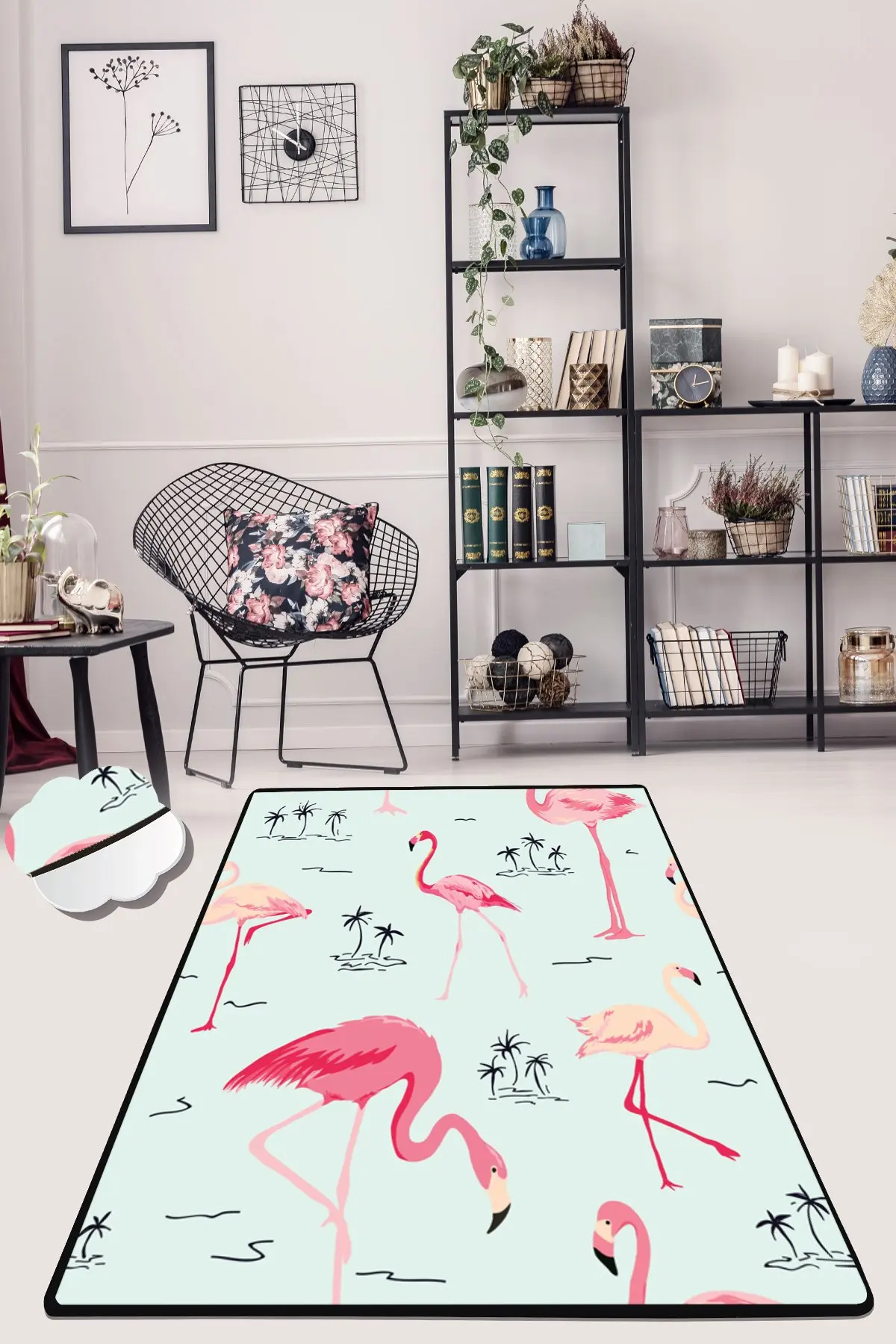 

Etgdecor Chili 80x150 cm 32 ''x 59'' inch Decorative Non-Slip Area Rug