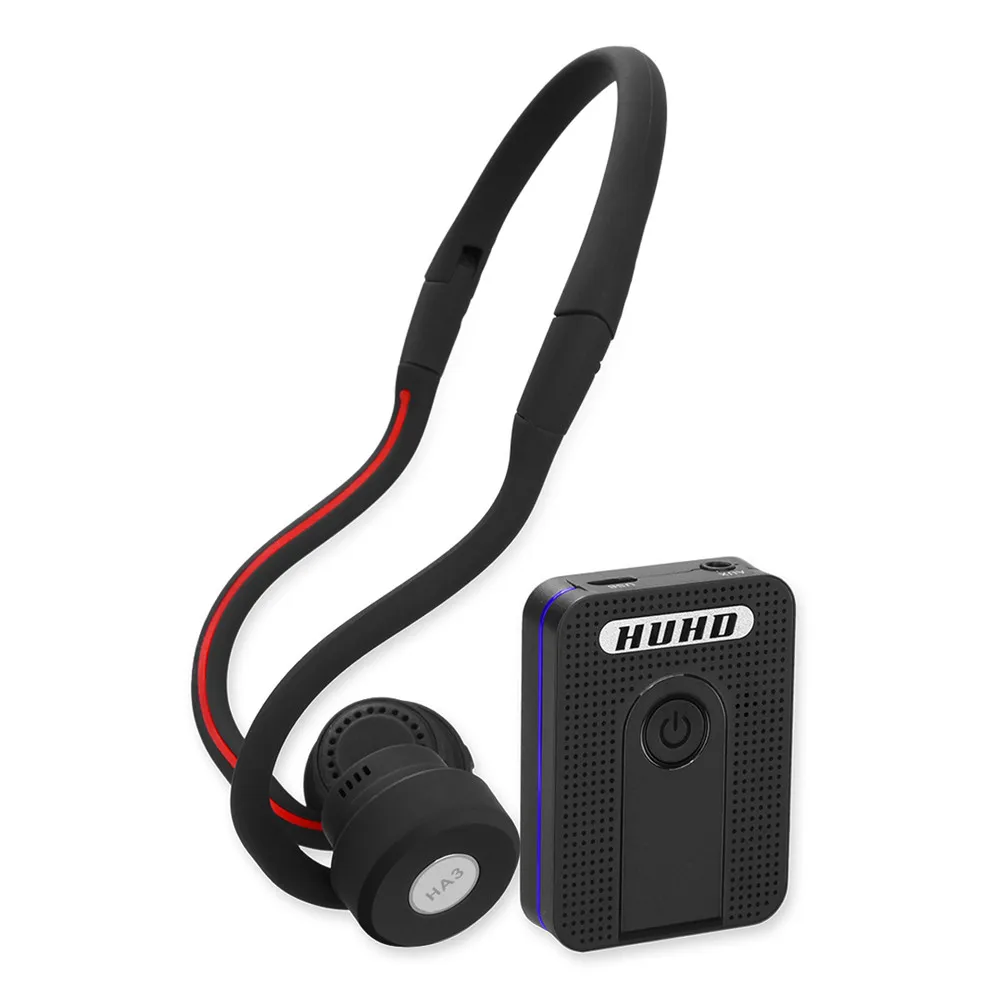 

Слуховые аппараты с костной проводимостью, водонепроницаемый усилитель звука, Bluetooth, беспроводные наушники 5,0, игровой слуховой аппарат для...