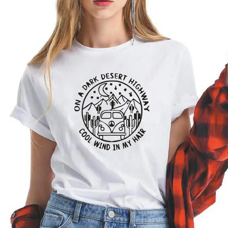 

Женская футболка с коротким рукавом хлопковые топы 2021 Лето Новое, модное платье с круглым вырезом для шеи, плюс Размеры уличная футболка бел...