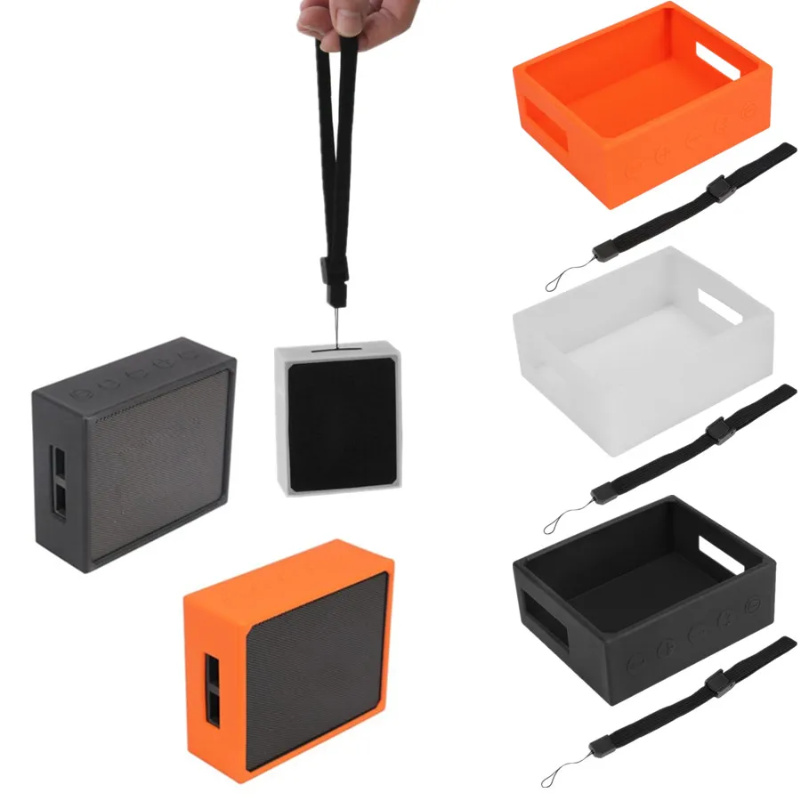 Защитный силиконовый чехол для JBL GO Bluetooth динамик портативный Чехол черный| |