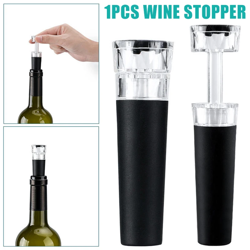 

Wine Vacuum Stopper Saver Bottle Preserver Air Pumps Stopper Sealer Plug Tools uacr Bar Accessories Barware Kitchen Dining & Bar