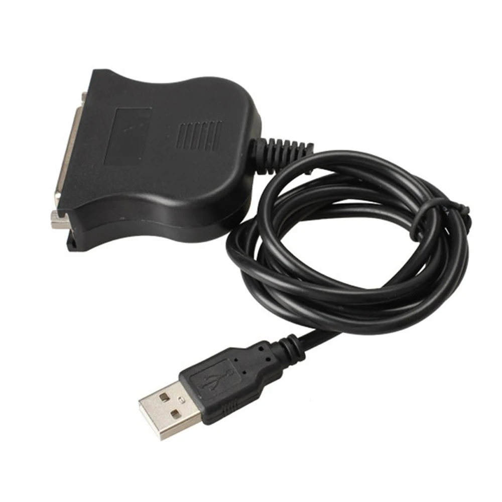 Print Converter Cable USB 1.1 To DB25 Female Port LPT Adapter For Black Wholesale New | Электроника