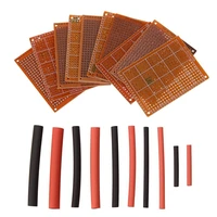 160 pcs accessories 10 pcs solder finished prototype pcb for circuit board breadboard bi4u 150 pcs 21 black and red polyolef