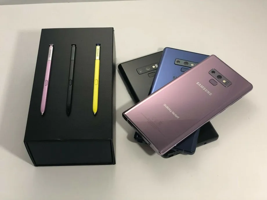 Samsung Galaxy Note9 Note 9 N960U, 128 Гб ПЗУ, 6 ГБ ОЗУ,, LTE, четыре ядра, 6,4 дюймов, двойной, 12 МП, NFC, Snapdragon 845, мобильный телефон