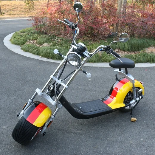 

Крутой стиль 1500 Вт 60 в 12 Ач Электрический мотоцикл citycoco с 2 колесами