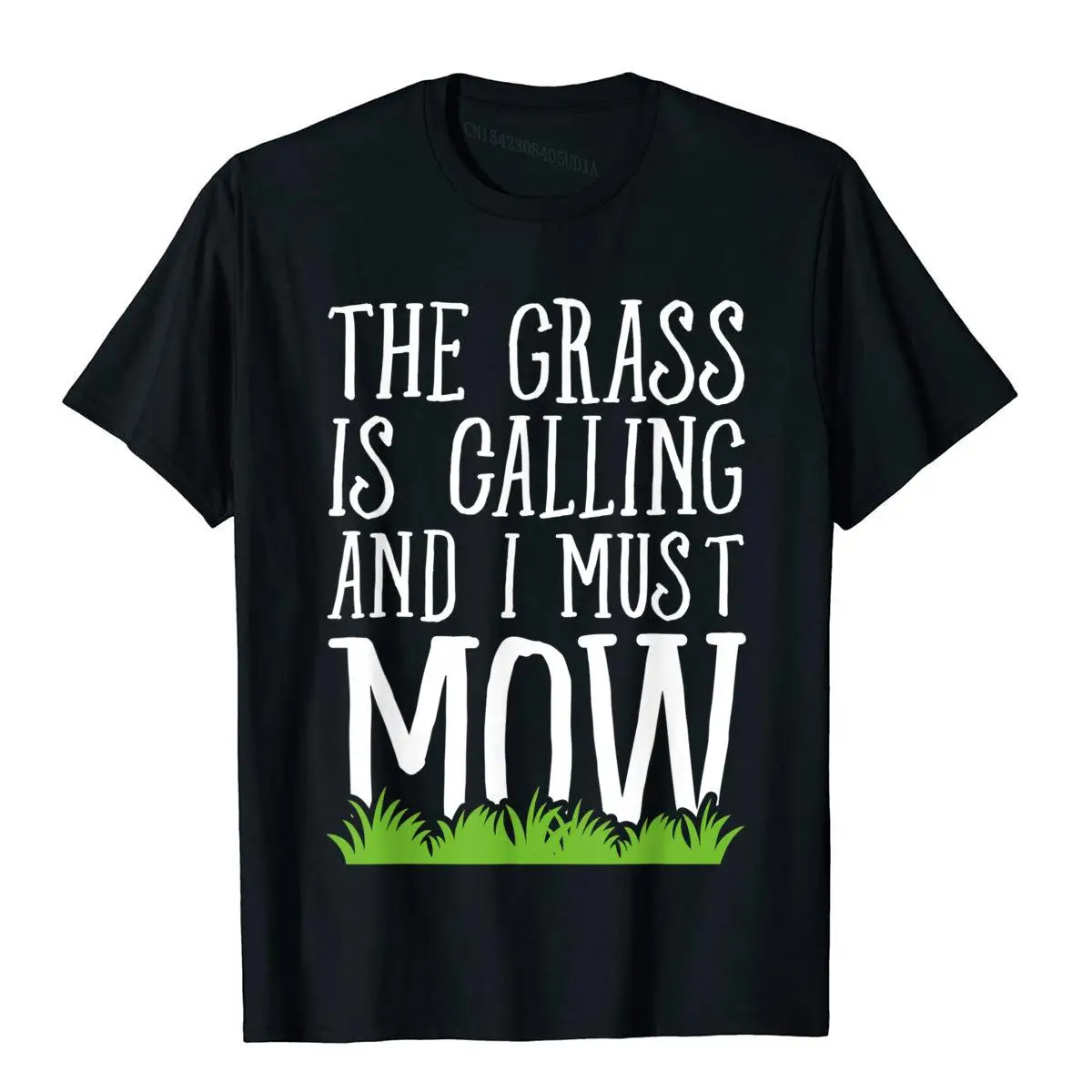 

Футболка The Grass Is call And I Must Mow, подарок для газона, недорогие классические топы, футболки, хлопковая футболка для мужчин, уникальная