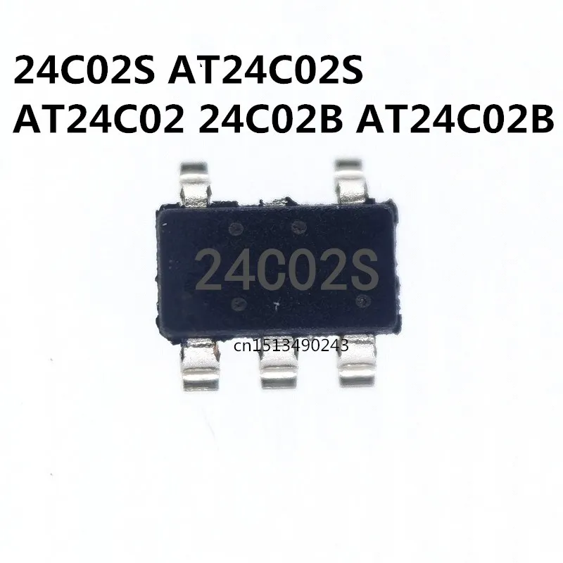 

Original new 50pcs/ AT24C02 24C02B SOT23-5 24C02S AT24C02S AT24C02B