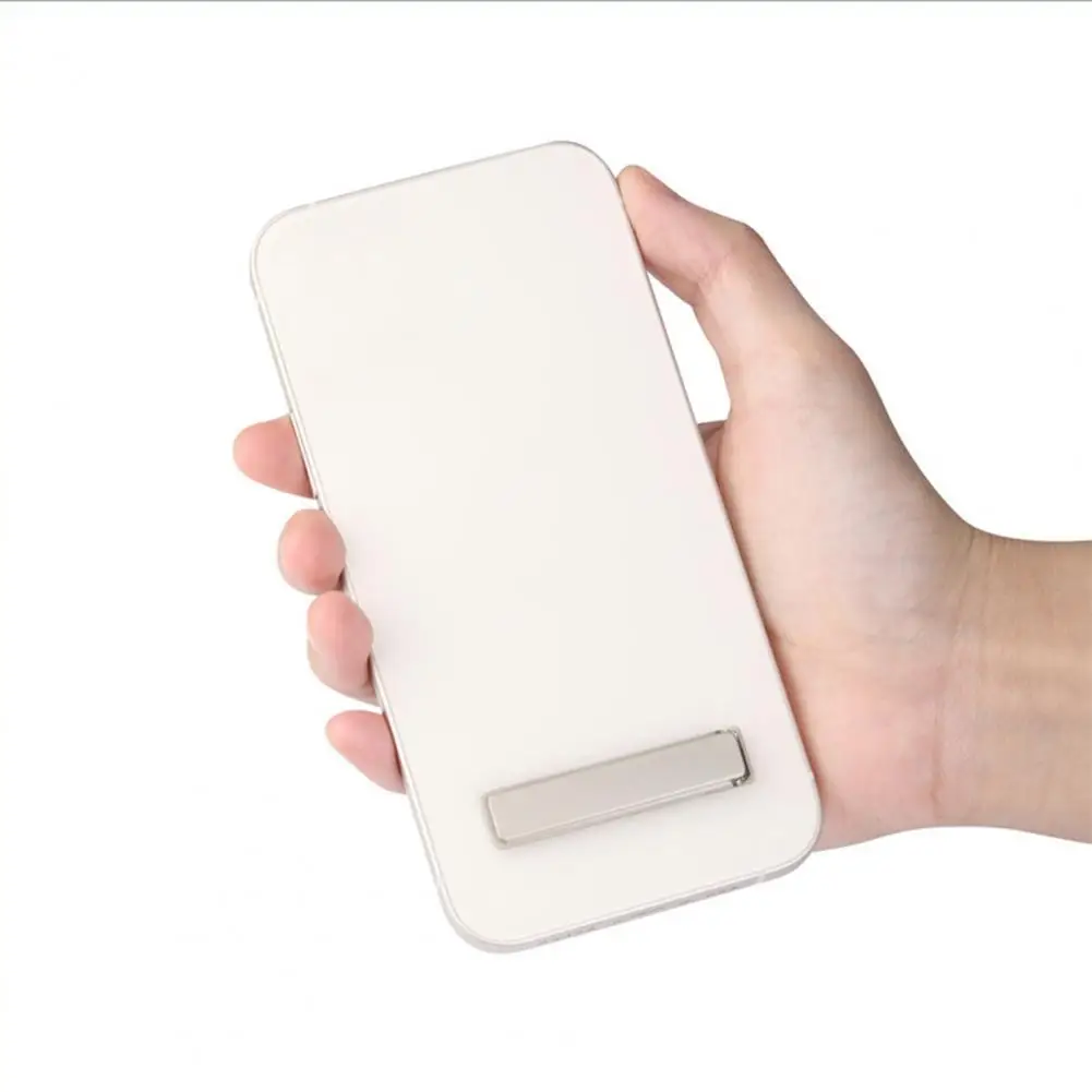 

Portable Useful Invisible Metal Deskt Phone Stand Wide Compatibility Phone Rack Ultra Thin for Movies