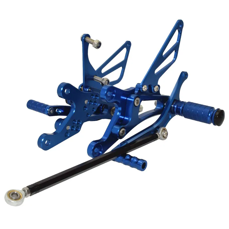Waase для Yamaha YZF R1 2004 2005 2006 ЧПУ Регулируемый Rider задний комплект Rearset подножка подножки