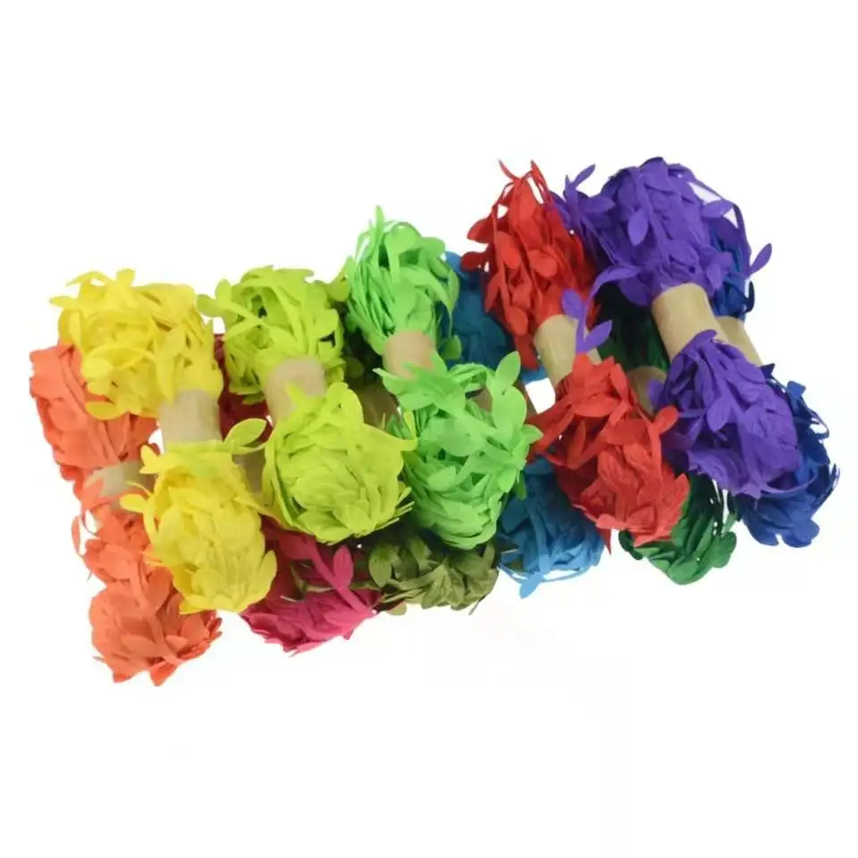 

Имитация листья ротанга, 10 метров на пучок, украшение на Рождество, День святого Валентина