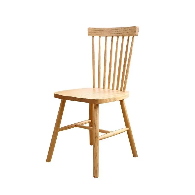 Стул для стола Северный стул деревянное заднее сиденье седло журнальное Кресло