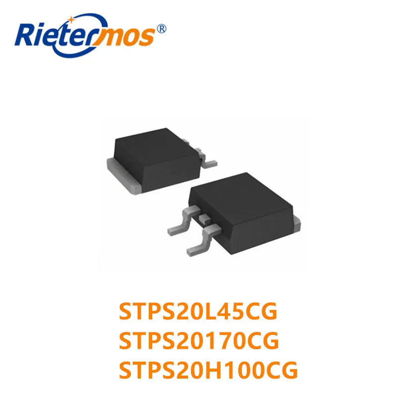 100 шт. TO-263 STPS20L45CG STPS20170CG STPS20H100CG оригинал | Электроника