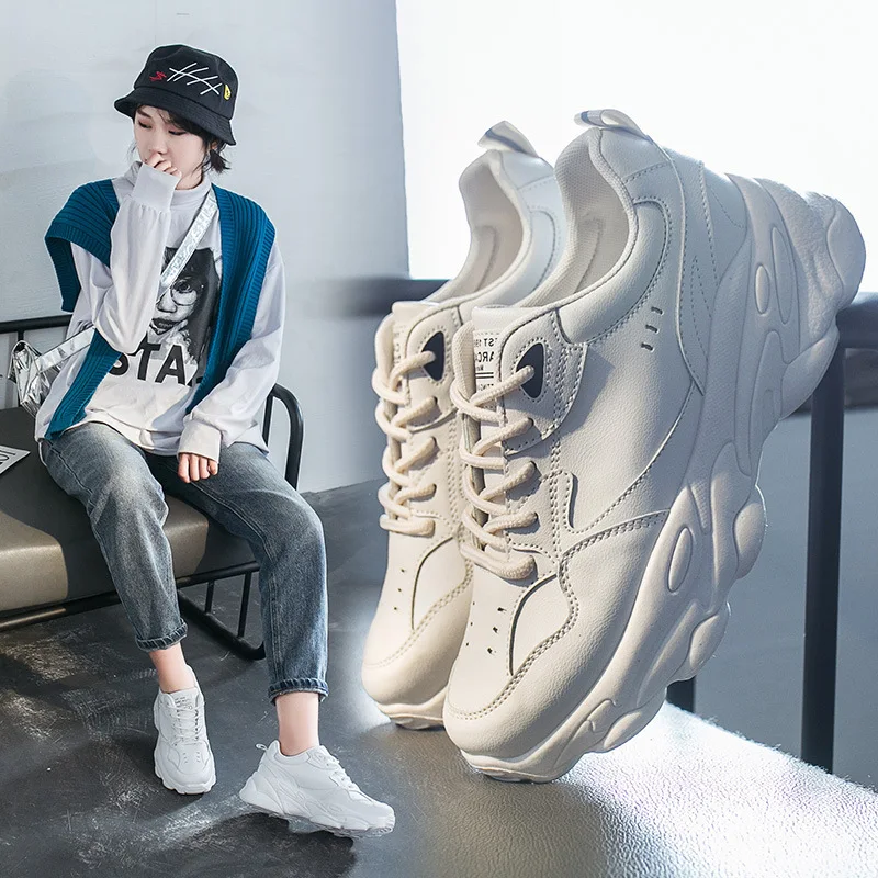 Обувь для папы женские кроссовки Новинка 2020 года сезон весна обувь на плоской