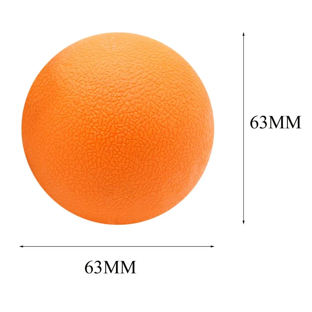 

Fitness Relieve Gym Single Ball Massage Ball Training Fascia Hockey Ball 6.3cm Massage Fitness Balls Relax Muscle Balls