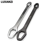 Универсальный гаечный ключ LUXIANZI с двойной головкой для домашней мебели автомобиля, ручной инструмент для ремонта, торцевой ключ, гаечный ключ с трещоткой