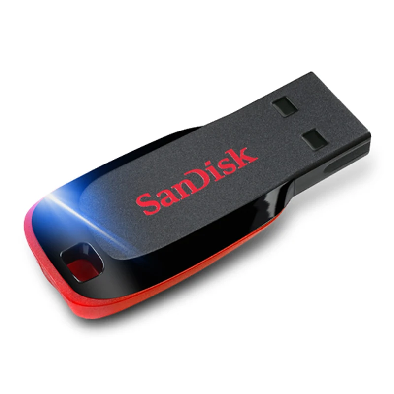 Флеш накопитель sandisk 128 ГБ 64 32 16 мини USB флеш 2 0 флешка диск на ключ память для