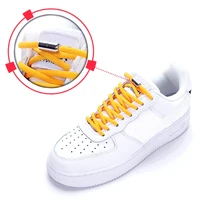 1 pair no tie shoelaces shoes accessories round capsule metal lock elastic shoelace suitable for all kinds of lazy laces
