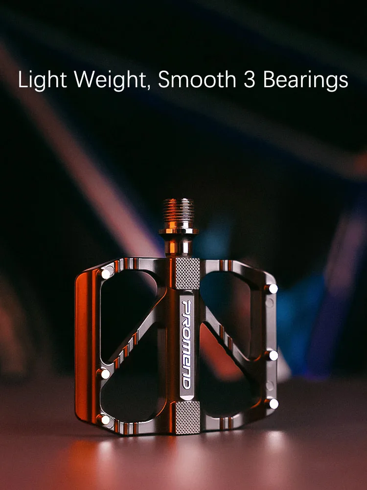 Педаль велосипедная Promend qrd2 3 подшипника Алюминиевый металлический корпус