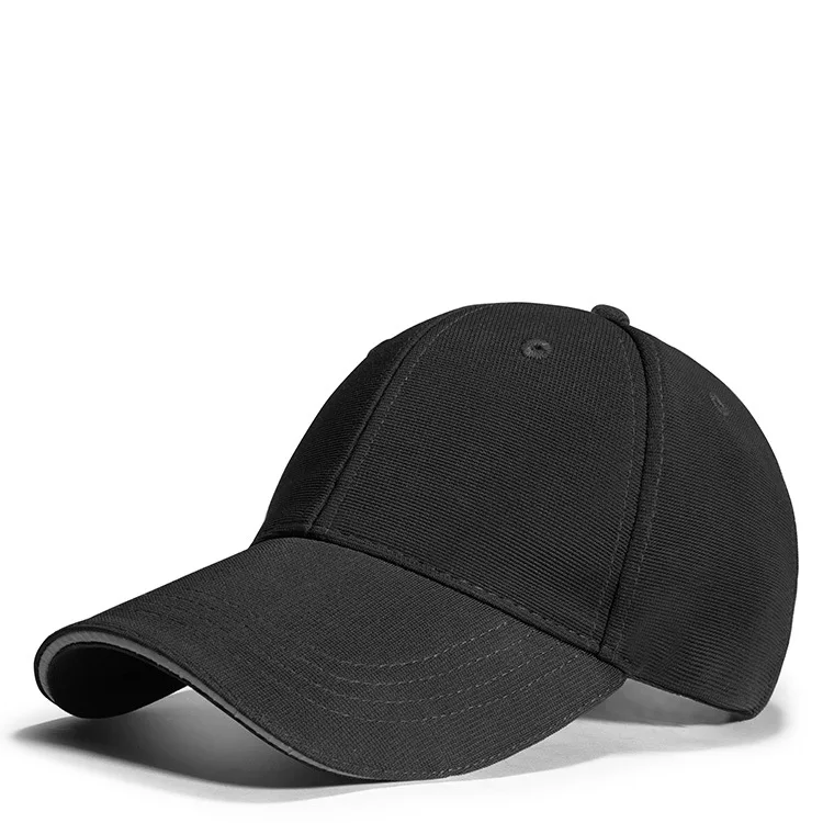

Spring and summer solid color baseball caps for men and women casual sandwiches with visor night reflective hats