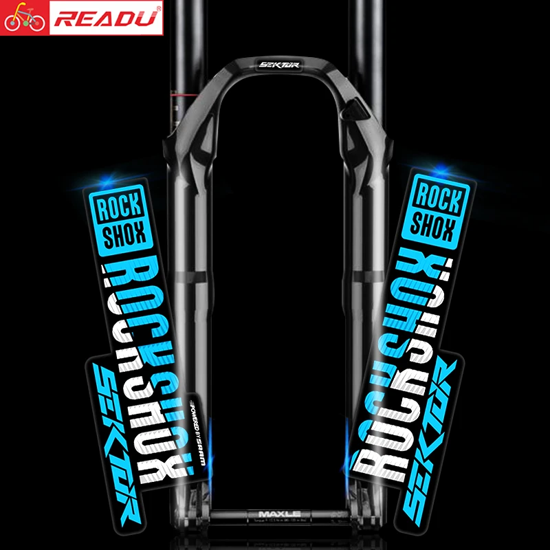 

2018 rockshox SEKTOR decals mountain bike front fork stickers MTB bicycle front fork decals SEKTOR stickers