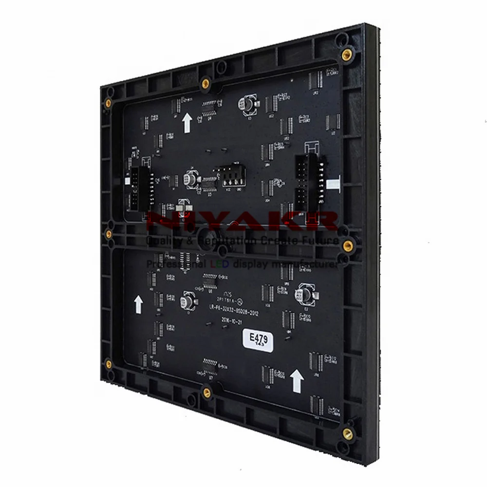 Светодиодный модуль Rgb 32x32 пикселей 3 в 1 с высоким разрешением Smd P6 | Электронные
