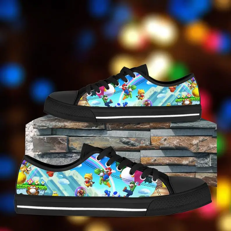 

Super mario shoes Casual Sneakers Shoes For Man High For Men/high Quality Handiness Light Weight Sneakers