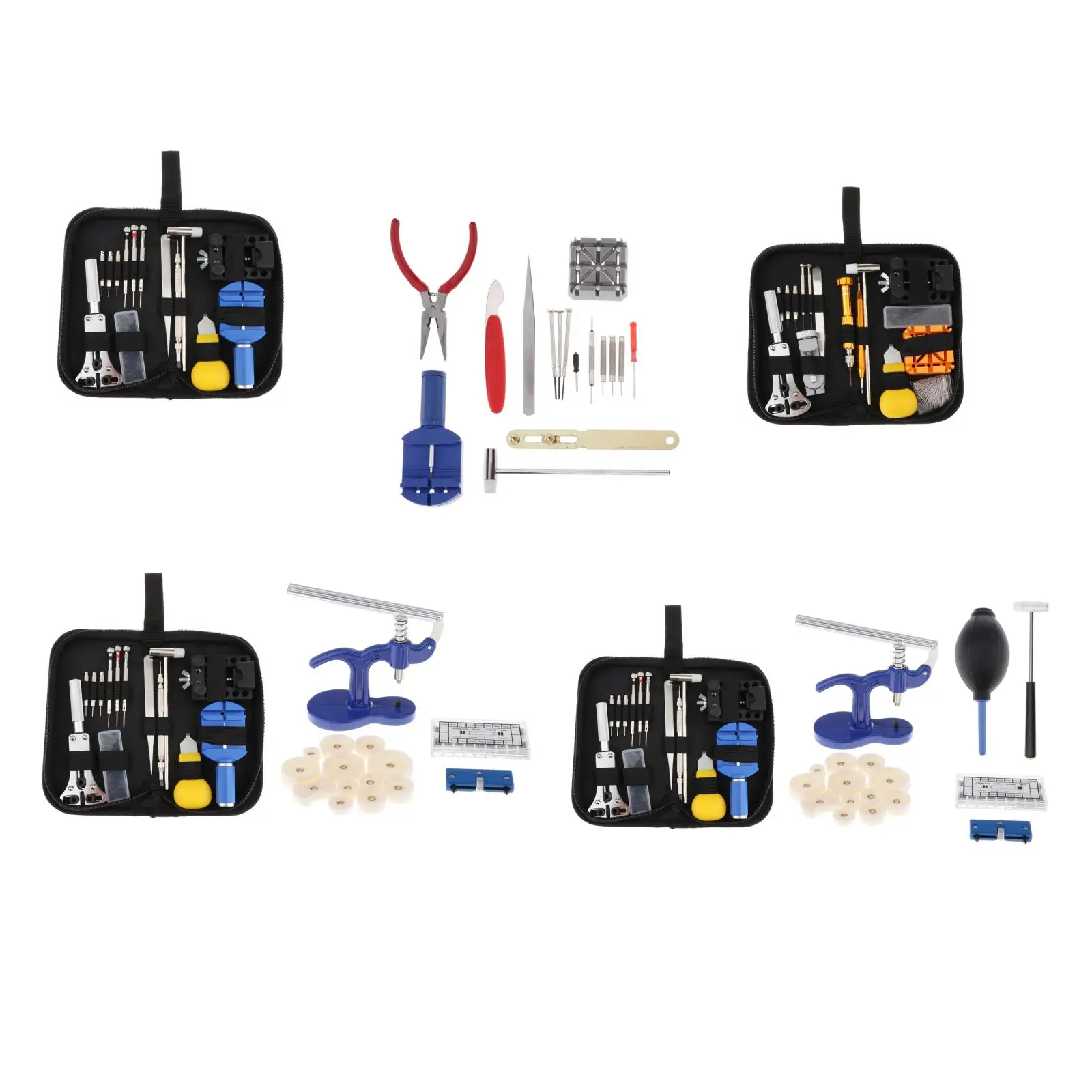 

Watch Repair Tools Kits, Upgraded Watches Battery Replacement Watchband Link Remover Kits