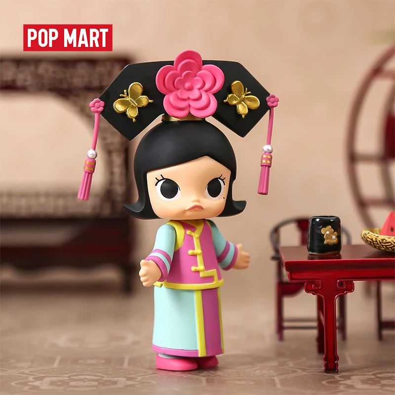Поп MART Молли запрещено город благоприятный животных глухая коробка игрушки
