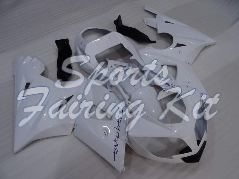 Полный комплект кузова для Triumph Daytona600 650 2003-2005 белый корпус Daytona 600 03 05 Пластиковый