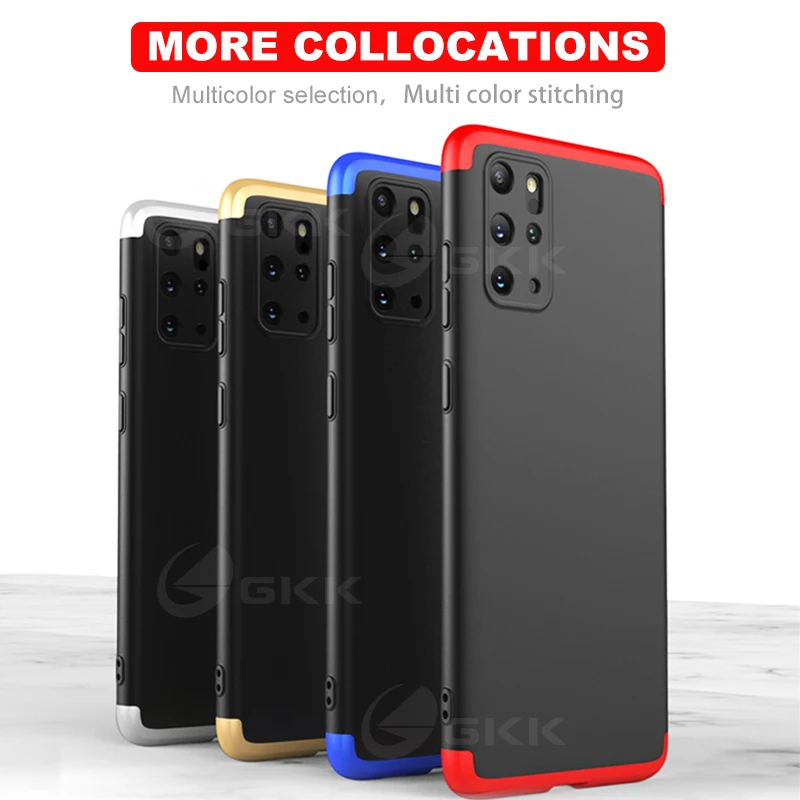 Чехол GKK для Samsung Galaxy S20 Plus жесткий матовый защитный чехол из поликарбоната с