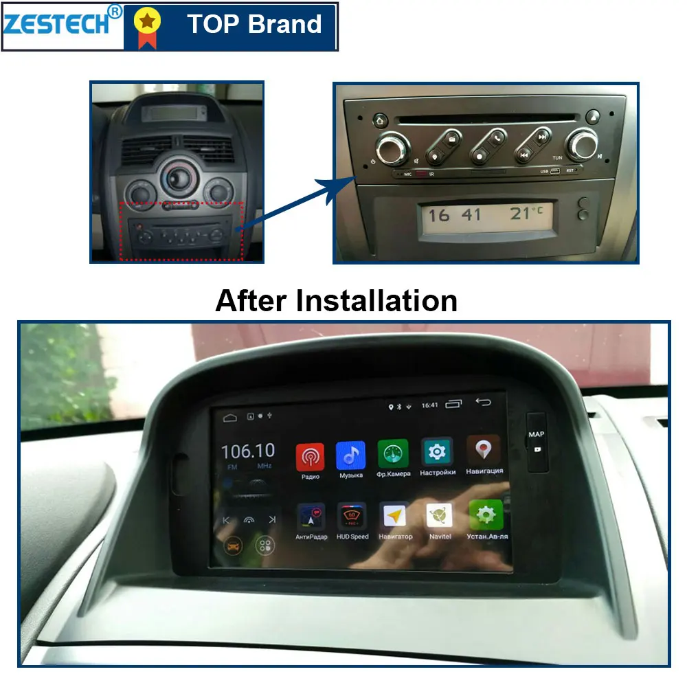 Автомобильный dvd-плеер Android 1din Автомагнитола для Renault Megane 2 2002-2008/Fluence автомобильный мультимедийный головное устройство gps для renault megane ii