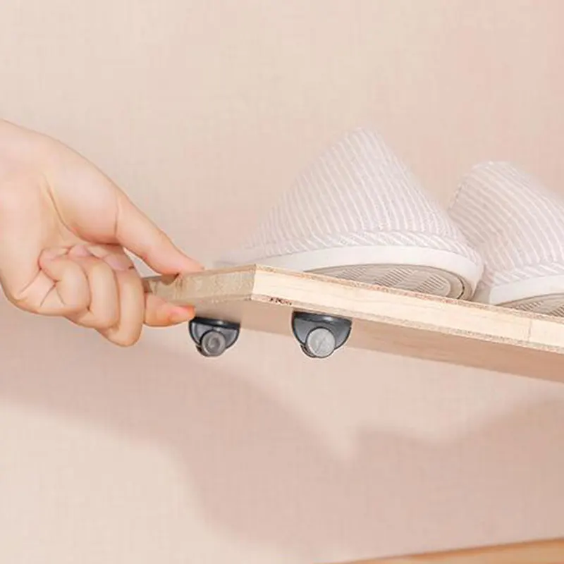 

Platform Trolley Chair Paste Pully Convenient For Storage Box Castor Roller Universal Furniture Wheel Adhesive Swivel Casters