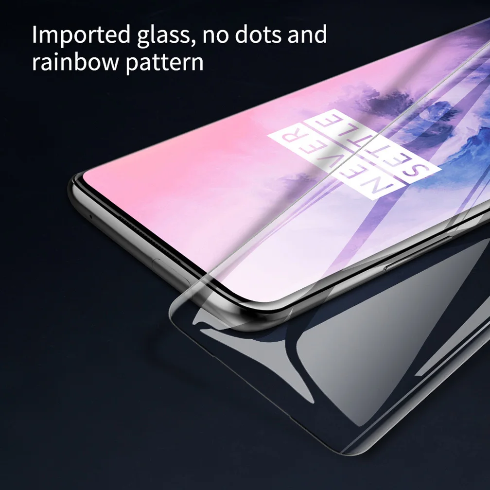 Для OnePlus 7 Pro защита экрана Nillkin 3D DS+ MAX стеклянная крышка полный экран для OnePlus 7 Pro Защитная стеклянная пленка