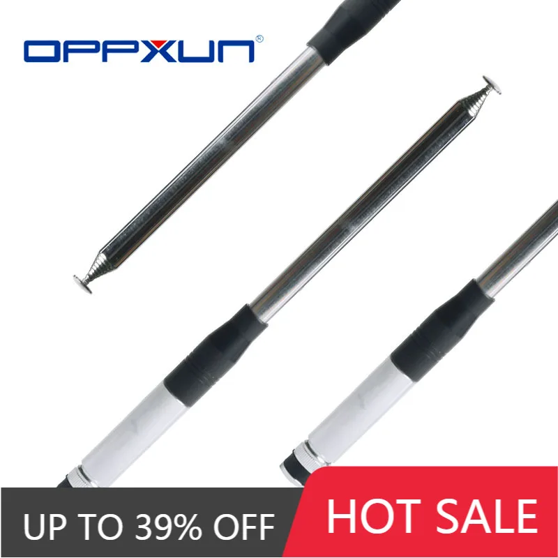 

OPPXUN Gain Telescopic BNC Antenna for ICOM V8 V80 IC-V82/U82 Kenwood TK310 Walkie Talkie Two Way Radio VHF 136 - 174MHz FP10120