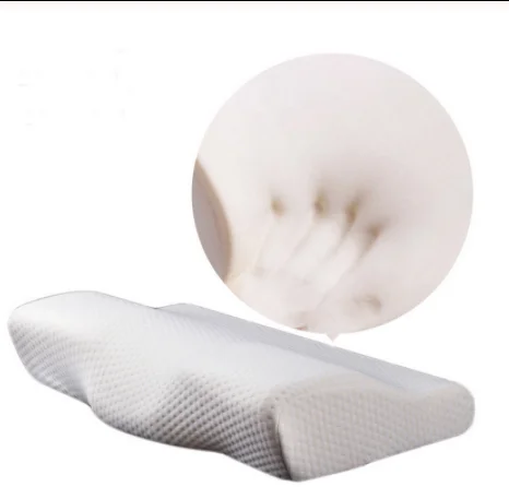 

Memory Foam Bedding Pillow Neck protection Slow Rebound Memory Foam Butterfly Shaped Pillow Health Cervical Neck size in 50*30CM