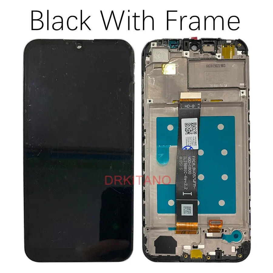 Для Huawei Y5 2019 ЖК дисплей Honor 8S сенсорный экран дигитайзер Замена для с рамкой AMN LX9 LX1