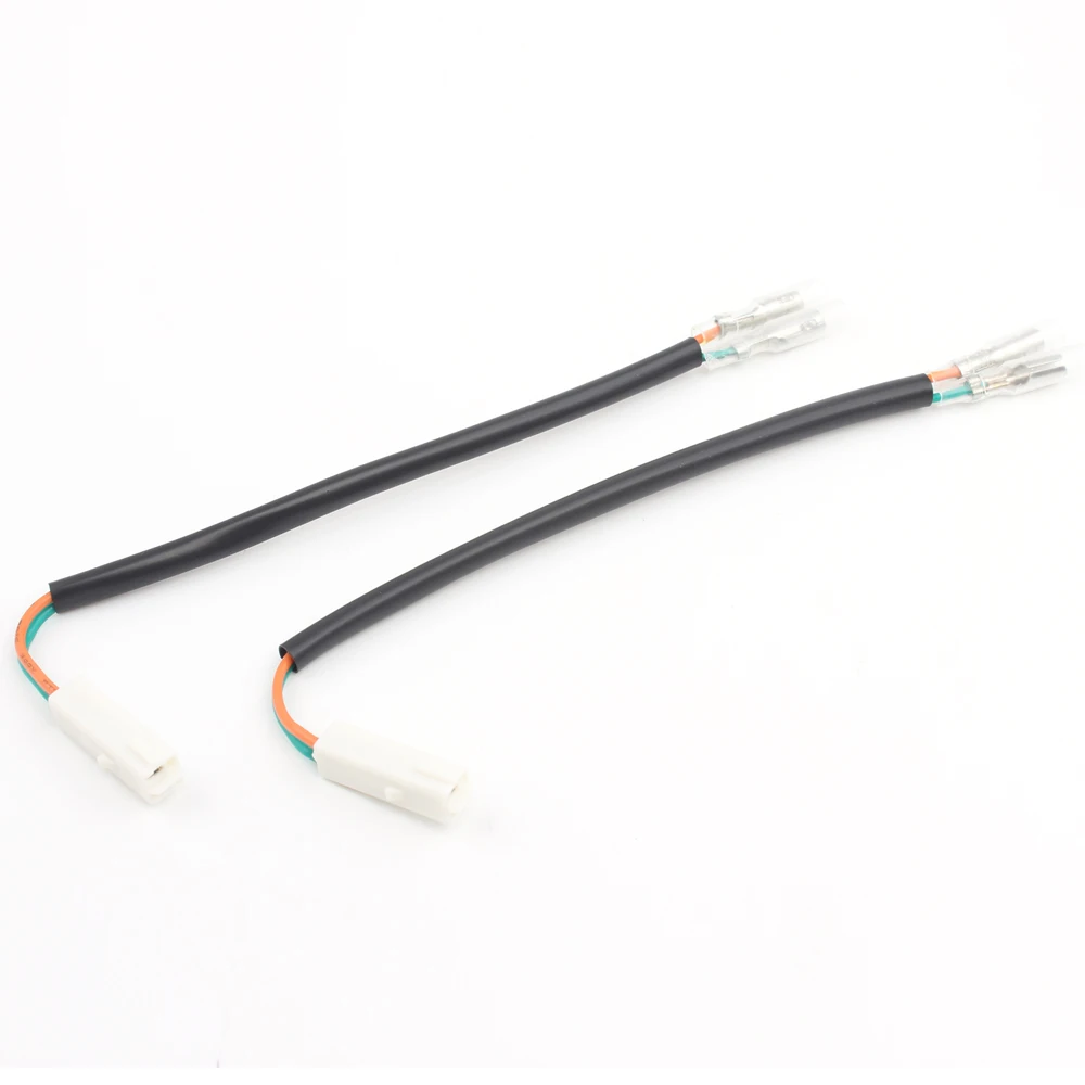 

2pcs Turn Signal Marker Wire Adapters Plug Connectors Accessories For Honda CBR 600 F2 F3 F4 F4i