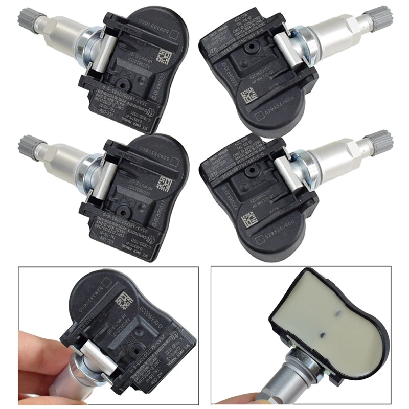4 шт. TPMS датчик давления в шинах 43 Гц 52933-3V600 для Hyundai Grandeur Kia Rio | Автомобили и