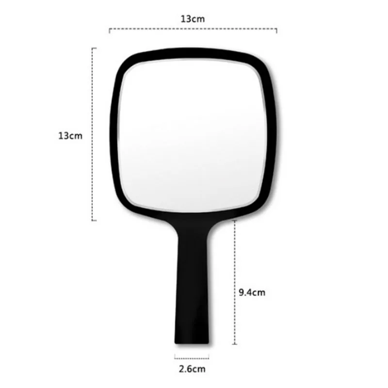 

4.6* 4.5 Acrylic Handheld Mirror All-round Makeup Mirror Cosmetic Hand Held Mirror Magnifier Mirror For Ladies Beauty Dresser