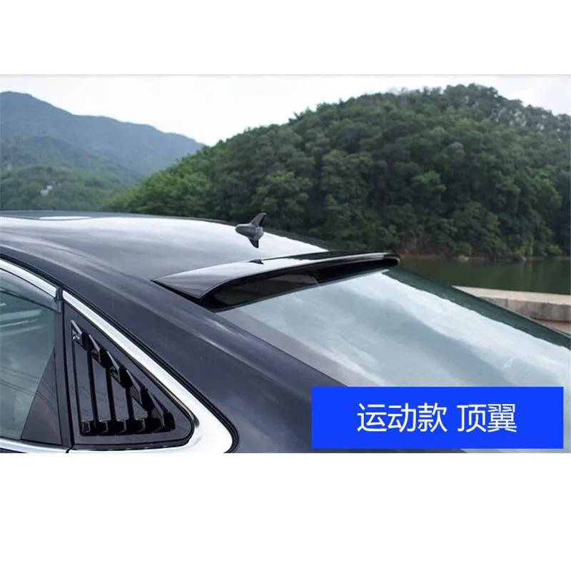 Для спойлер нового VW Passat 2019 2020 2021 ABS Материал окна автомобиля задней крышки черный