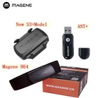 Датчик частоты вращения педалей Magene Gemini S3, ANT + H64, Bluetooth 4,0, датчик частоты сердечных сокращений для Strava, garmin, iGPSPORT, Bryton, Bike Co