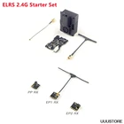 HappyModel 2,4G express ELRS стартовый набор ES24TX 2,4G Micro TX с 3 шт. 2,4G EP1 EP2 RX для радиоуправляемых летательных аппаратов FPV дронов дальнего действия