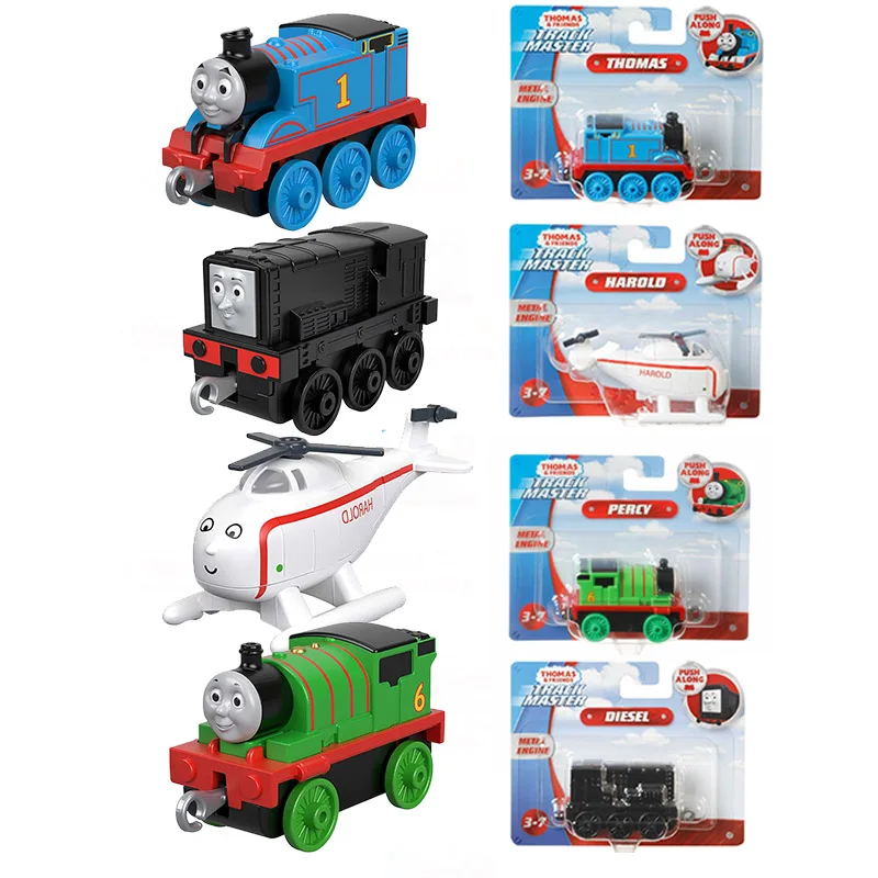 10/Паровозик Томас и друзья Trackmaster 10 шт. литой пластик и сплав поезд набор игрушки для детей Коллекция Подарки - Цвет: GHV25-zh2