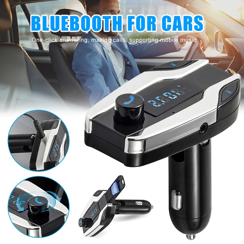 Беспроводной MP3 плеер FM передатчик Handsfree USB зарядка для телефона OUJ99|MP3-плееры| |