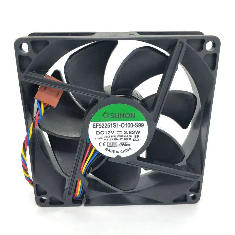 Кулер sunon для процессора новый оригинальный кулер EF92251S1 Q100 S99 9225 12 В 3 83 Вт Q000 S9A 90x25