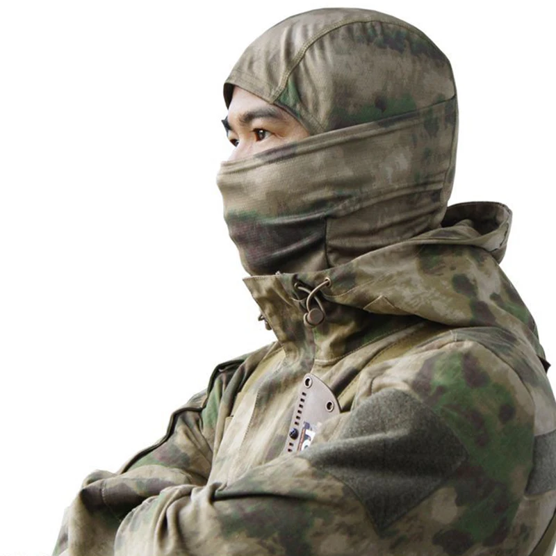 Тактическая камуфляжная маска на все лицо CS Game армейская охотничья спортивная