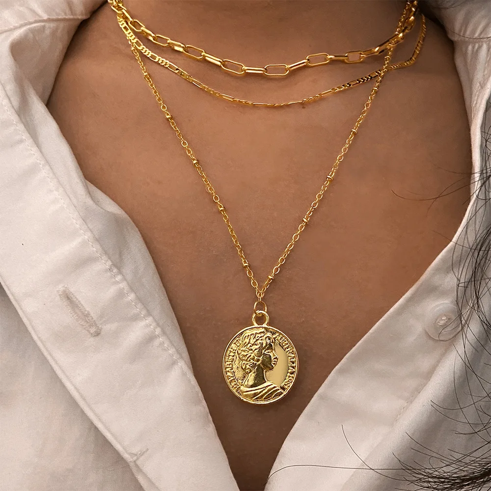 

2021 тонкая цепочка ожерелье для женщин модная блуза с воротником золото Колье вечерние аксессуары минималистский ювелирные изделия