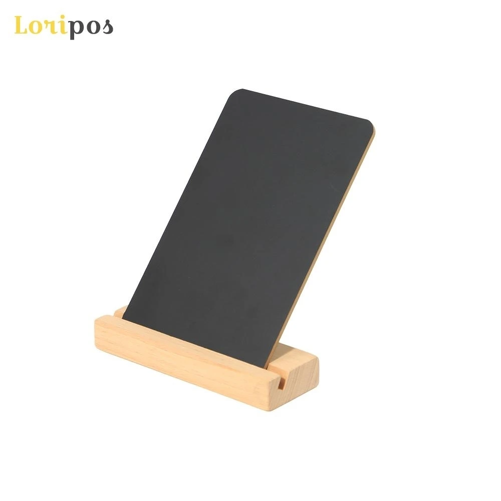 Menu Stand Wood Block Signs Clip Brick Postcard Paper Photo Picture Card Holder Clamp Table Decor Desk | Дом и сад