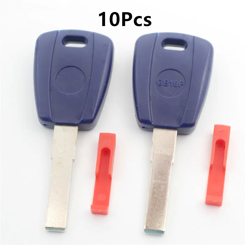 XIEAILI 10Pcs/lot Replacement Case Transponder Key Shell For Fiat SIP22 Blade Can Install Chip K13 | Автомобили и мотоциклы